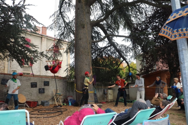 Sieste grimpée musicale