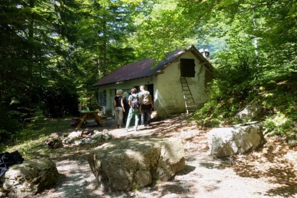 Escapade dans la cabane
