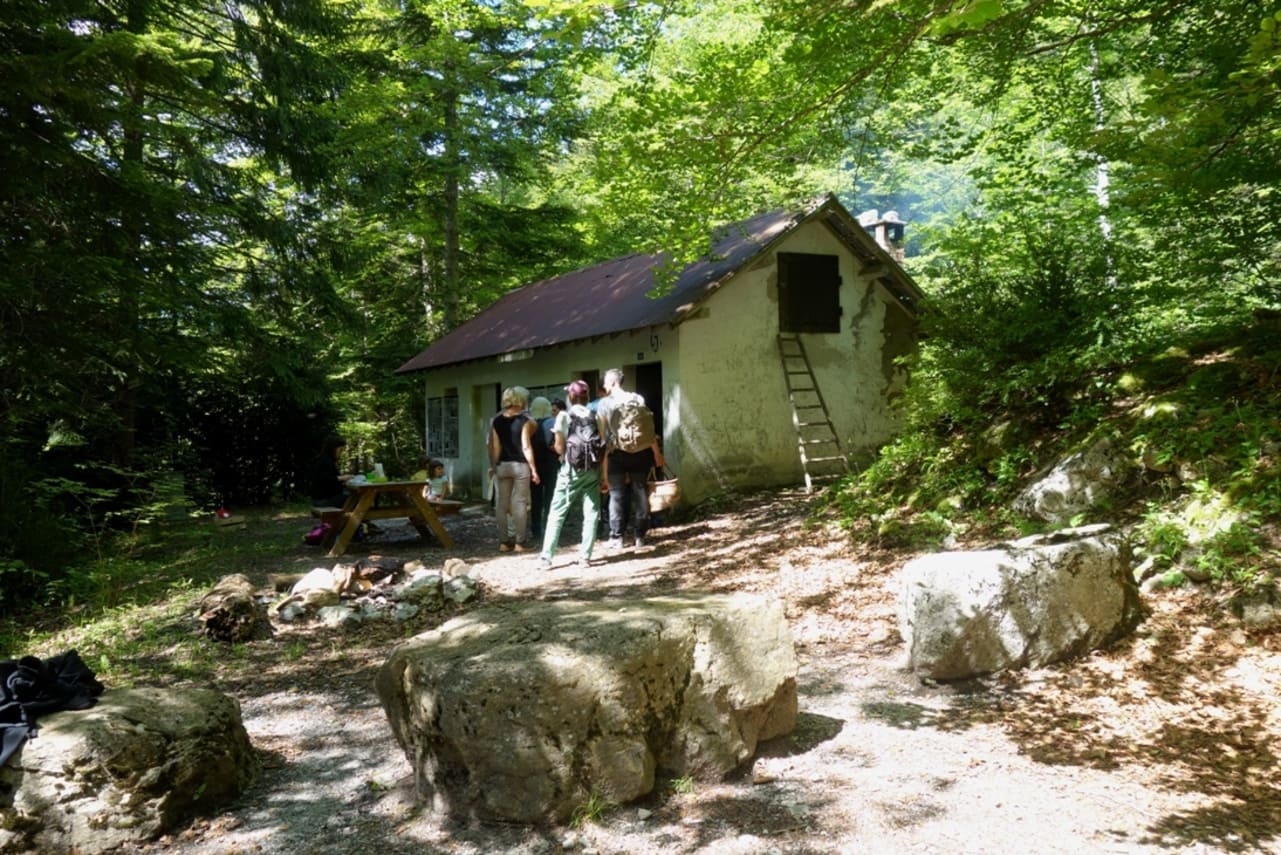 Escapade dans la cabane