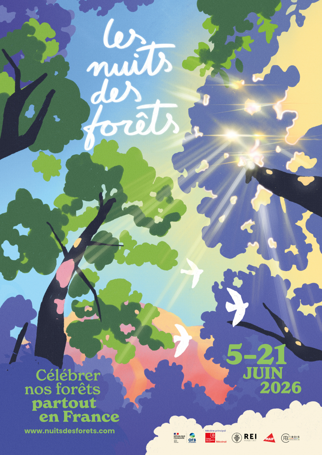 Forêt vivante à Aucelon