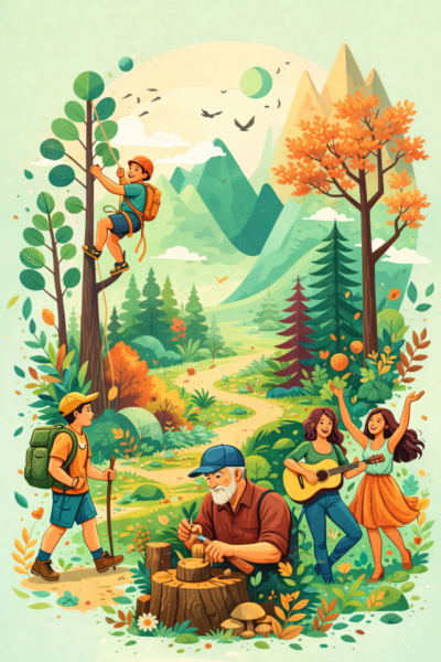 La forêt en fête !