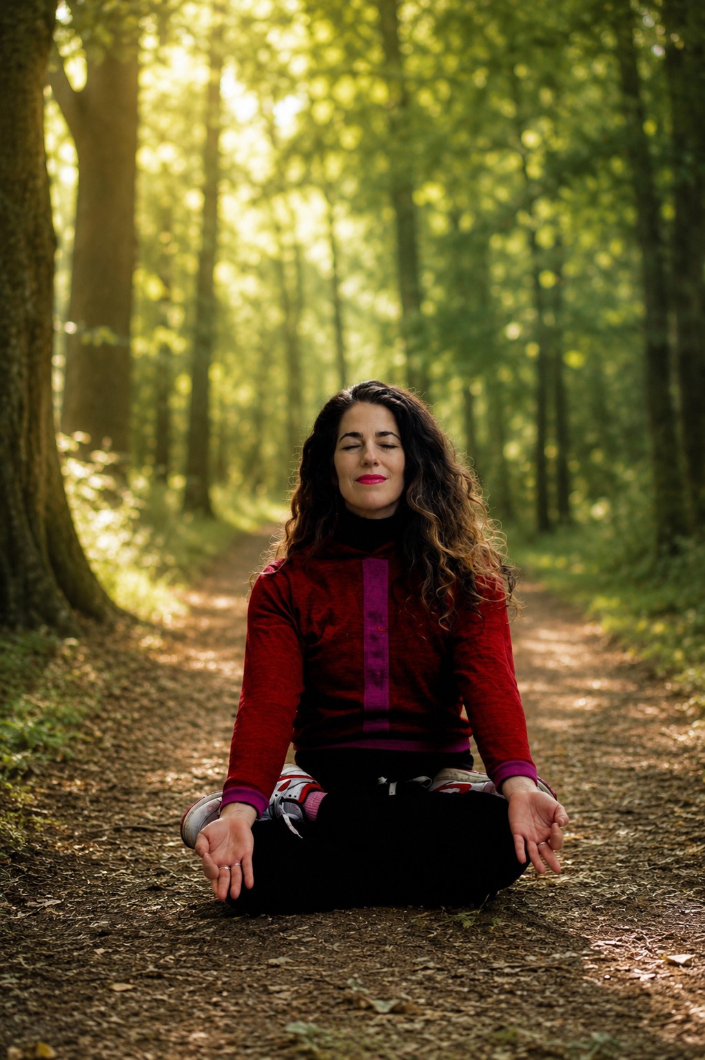 Cours de yoga géant, avec Malena Beer